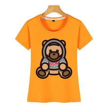 Load image into Gallery viewer, Tops T Shirt Women ozuna logo colour Funny Harajuku Short Female Tshirt