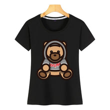 Load image into Gallery viewer, Tops T Shirt Women ozuna logo colour Funny Harajuku Short Female Tshirt
