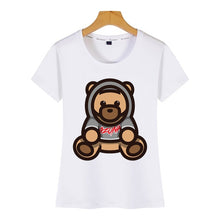 Load image into Gallery viewer, Tops T Shirt Women ozuna logo colour Funny Harajuku Short Female Tshirt
